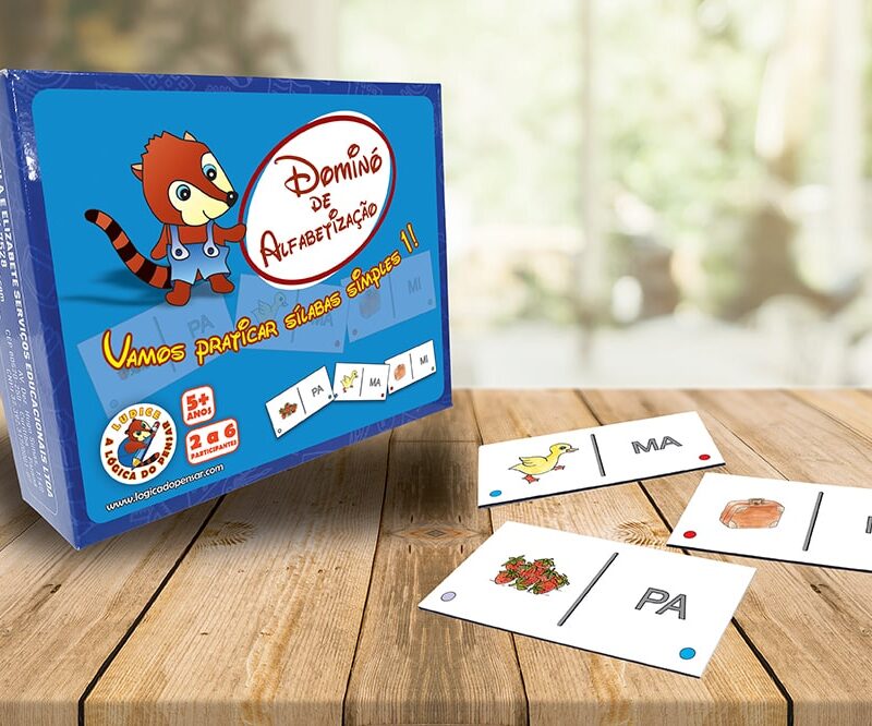 Dominó de Alfabetização Sílabas Simples 1