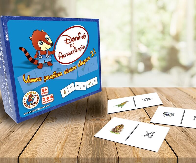 Dominó de Alfabetização Sílabas Simples 2