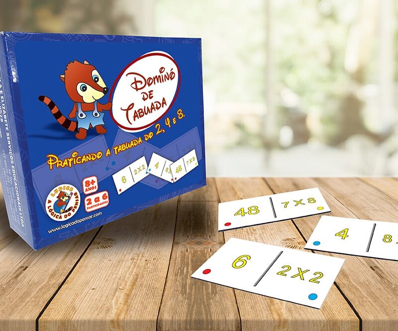 Dominó de Tabuada do 2, 4 e 8