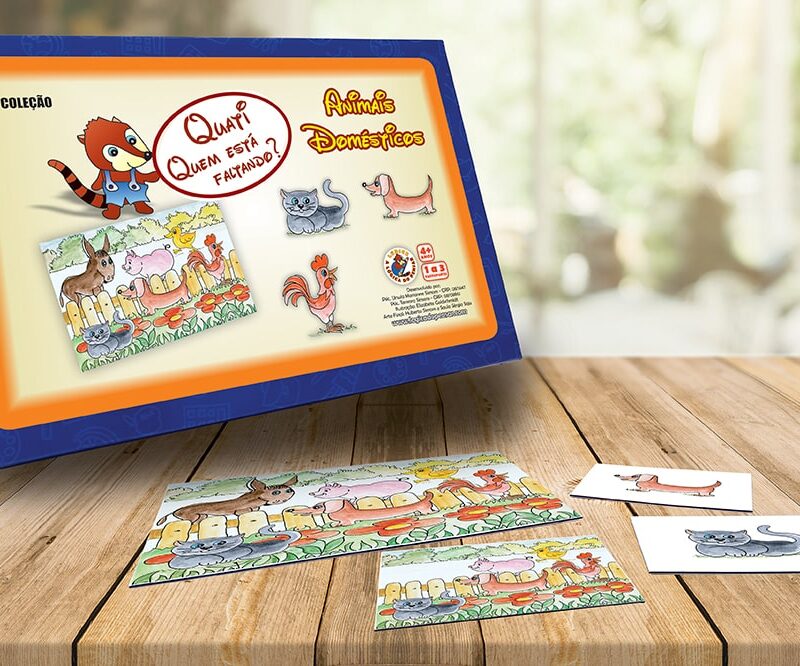 Quati Quem Está Faltando - Animais Domésticos