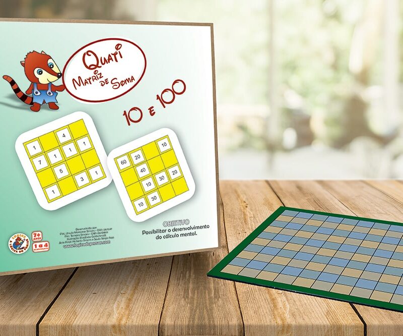 Matriz de Soma de 10 e 100