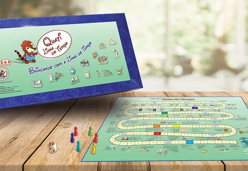 Tabuleiro Quati Linha Do Tempo