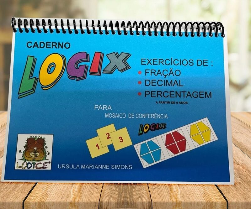 Logix - Caderno Porcentagem Frações e Decimais