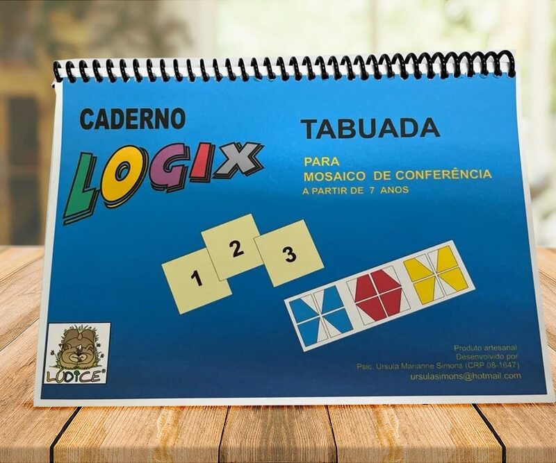 Logix - Caderno Tabuada (Multiplicação)